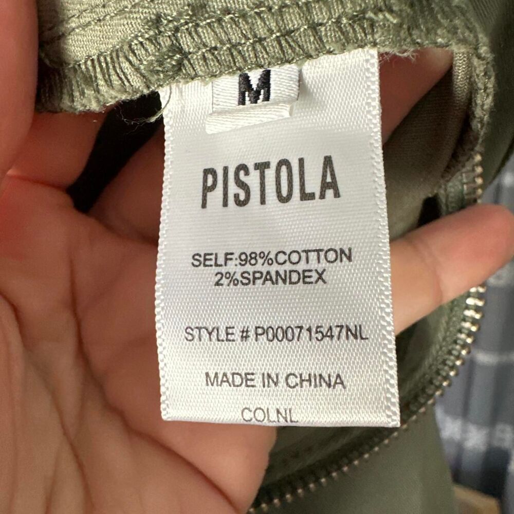 Pistola Women's Green and Khaki Jumpsuit - Picture 5 of 6